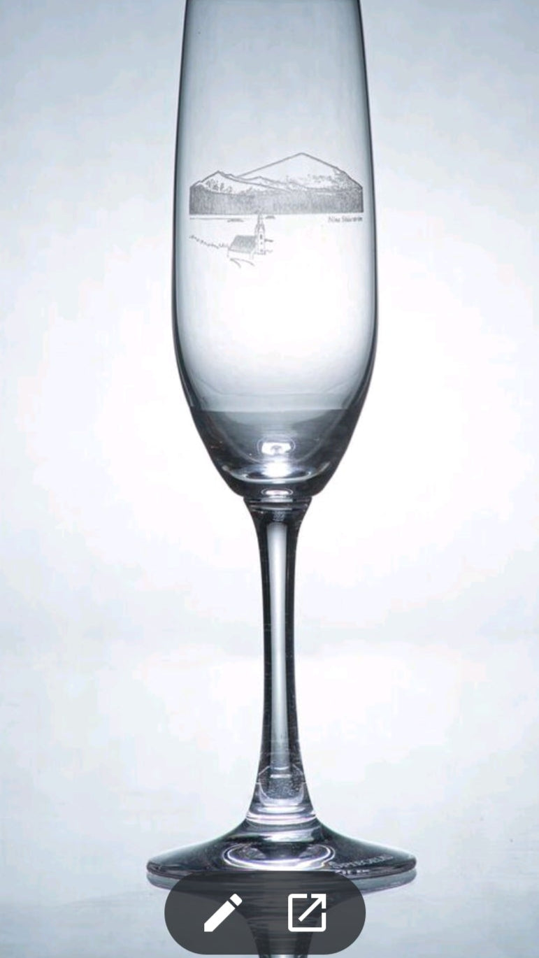 Champagneglas – Ryfjällets elegans