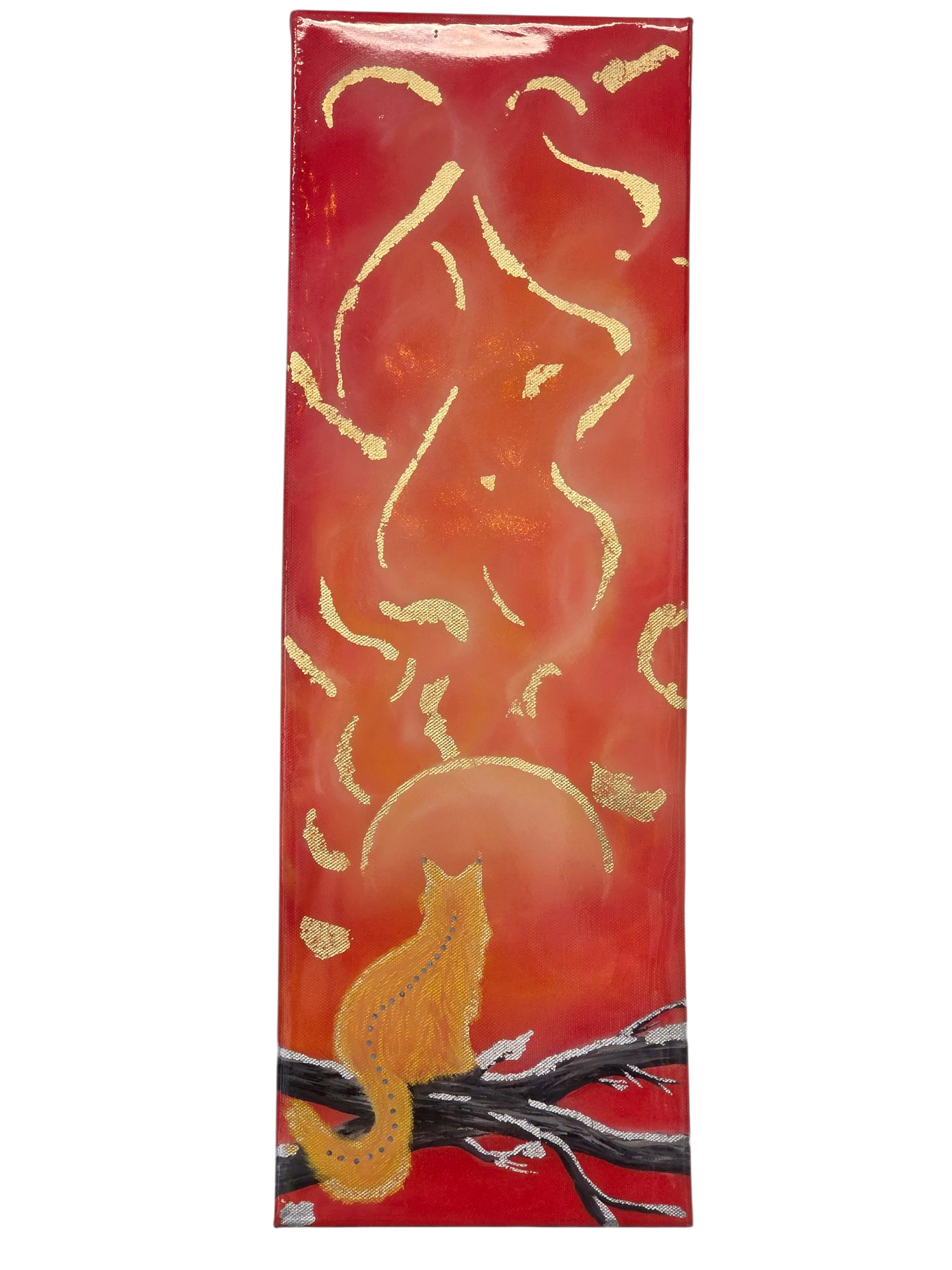 Mellantavlor Akryl på canvas