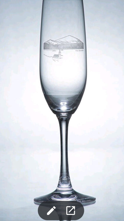 Champagneglas – Ryfjällets elegans